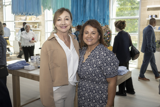 Dana Foley of Gensler, Michelle Ramirez, COO of FO