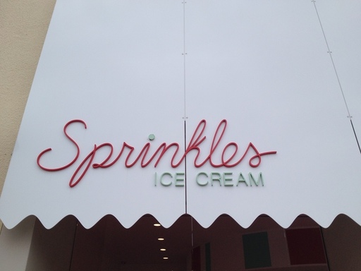 Sprinkles Ice Cream Sign