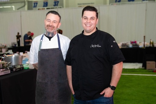 *Honorary Chef Chairs Justin Box and Luke Rogers.j