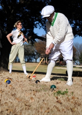 Enjoy a game of croquet or horseshoes!