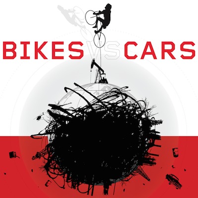 Bikes vs Cars movie at Texas Theatre in Dallas.
